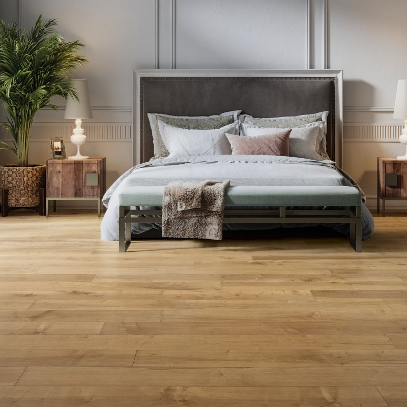 Premier Floor Center providing hardwood flooring in Dyersburg, TN - Myerwood Park- Honey Brown Maple